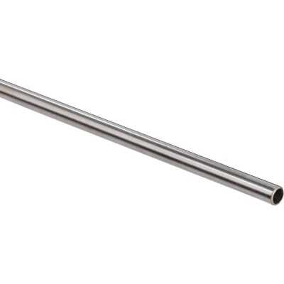 K&S Stainless Steel 1/8 In. O.D. x 1 Ft. Round Tube Stock