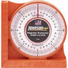 Johnson Level Plastic Magnetic Protractor Angle Locator Image 1