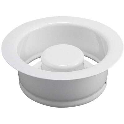 Do it White Brass Disposer Flange and Stopper